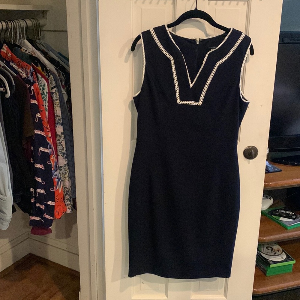 Tommy Hilfiger navy dress, size 8